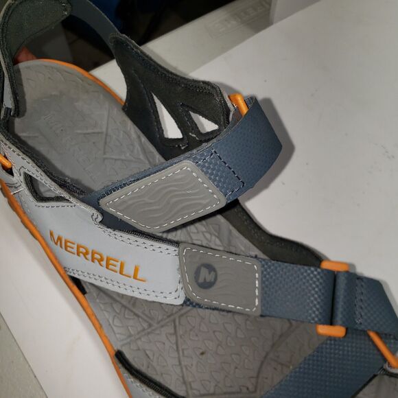 Merrell High Rise performance Mens Sandals shoes 14 gray Outdoor summer Strappy - Picture 11 of 12